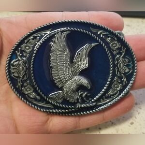 New eagle belt buckle. Approximately 3.75 inches wide